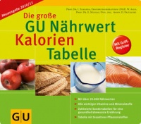 Die gro�e GU N�hrwert Kalorien Tabelle