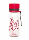AVEO-Flasche 0,35 l - rot mit Grafik